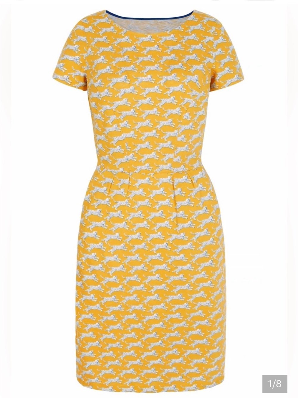 Boden Phoebe Leopard Dress